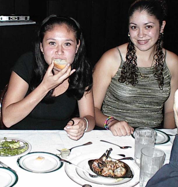 french_club_dinner girls and escargots.gif